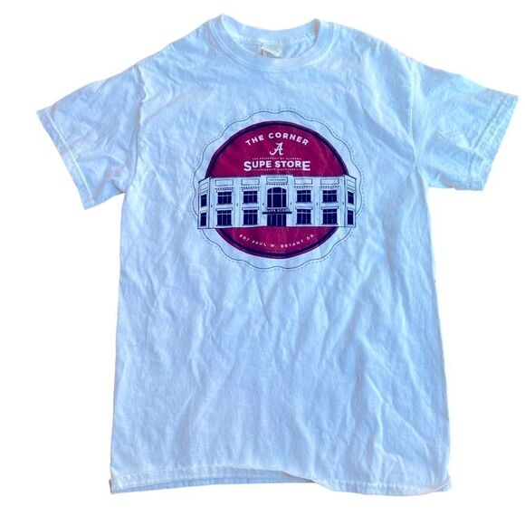 University Alabama Corners Book Store Cotton T Unisex Size Small - Picture 1 of 3